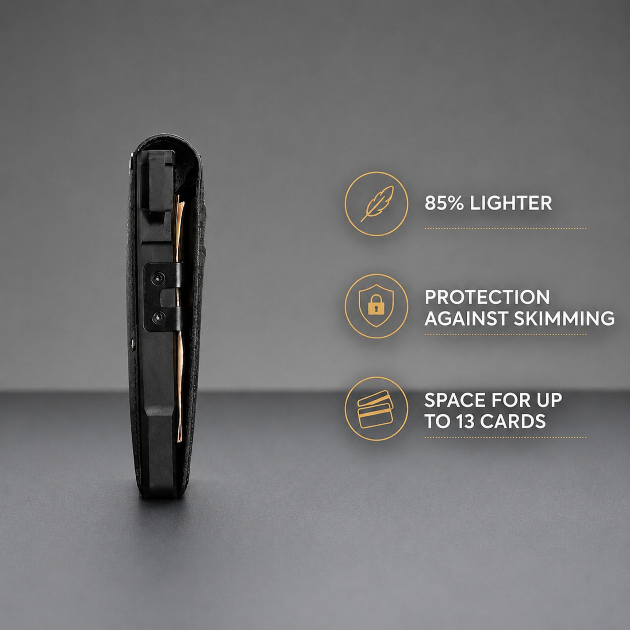Orvanen MagVault® Minimalist Wallet - Maximum Capacity. Minimal Footprint.