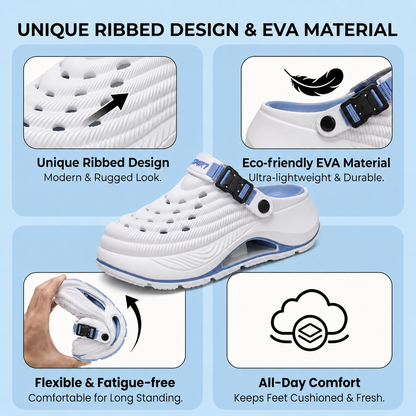Orvanen TerraFlow™ Men's Summer Sandals | Thick Sole, Non-Slip