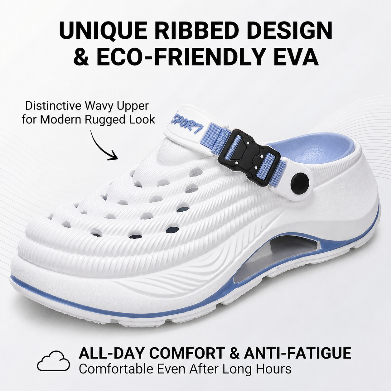 Orvanen TerraFlow™ Men's Summer Sandals | Thick Sole, Non-Slip