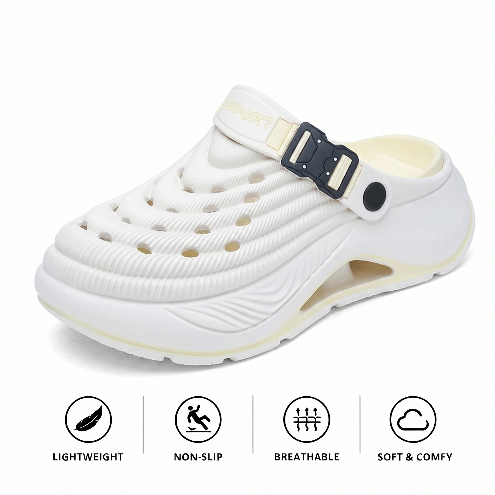 Men's Breathable Outdoor Clogs
