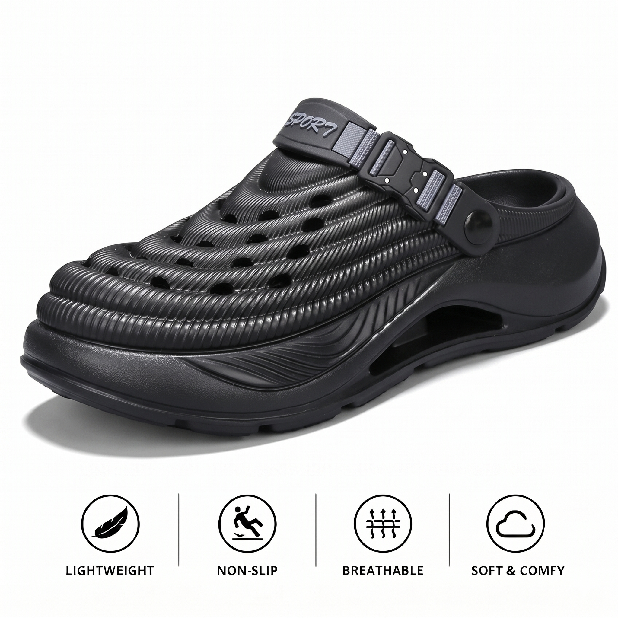 Men's Breathable Outdoor Clogs